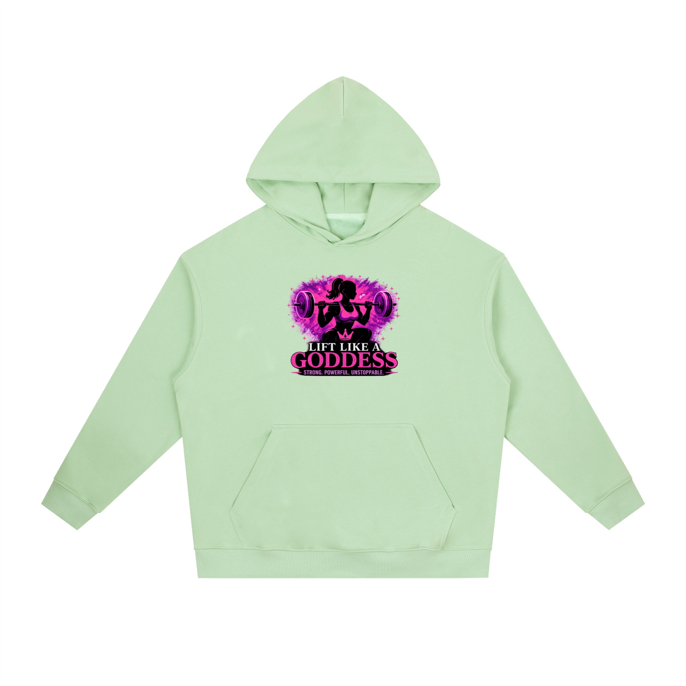 Lift Like a Goddess Essential Heavyweight Drop-Shoulder Hoodie