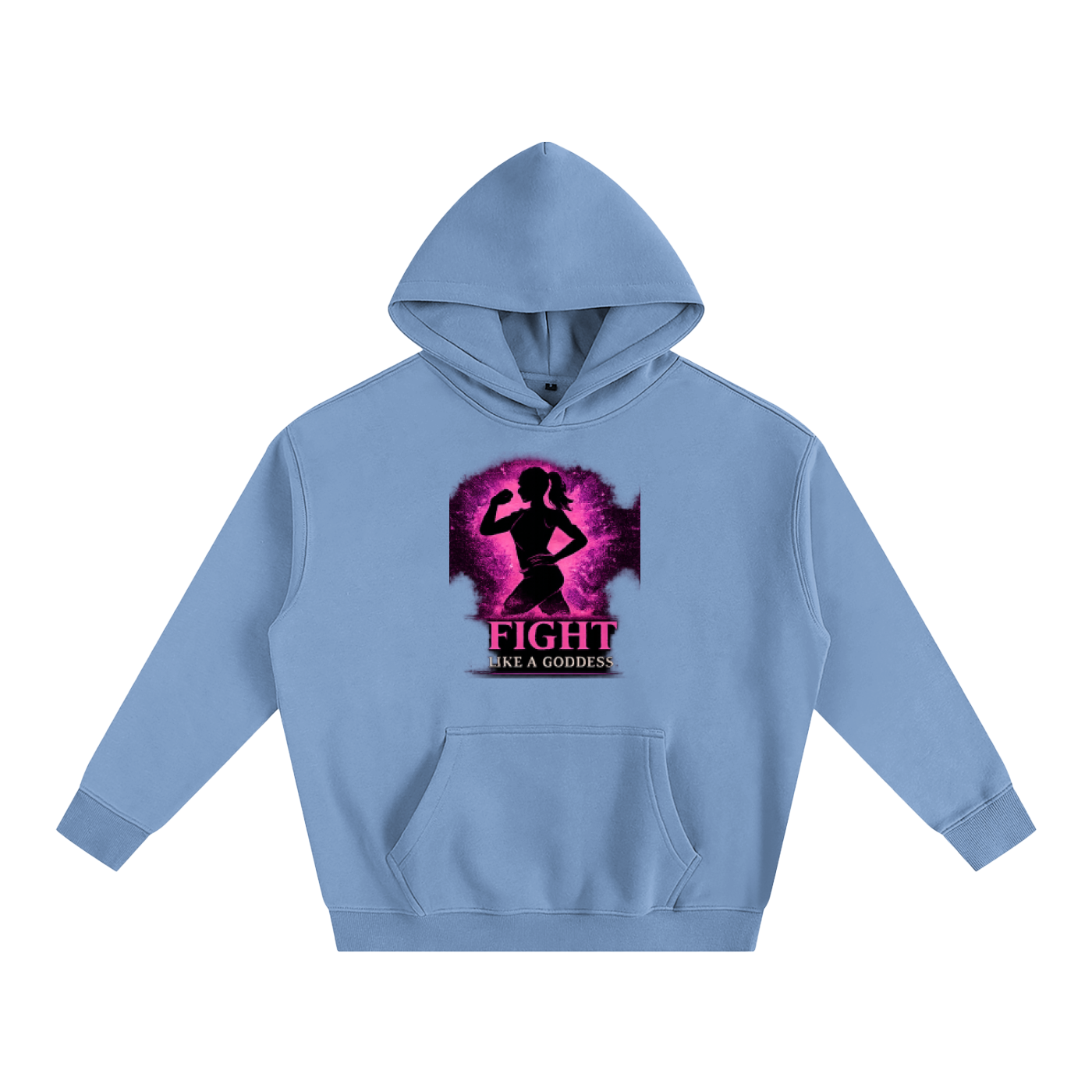 Fight Like A Goddess Oversize Fleeced Hoodie
