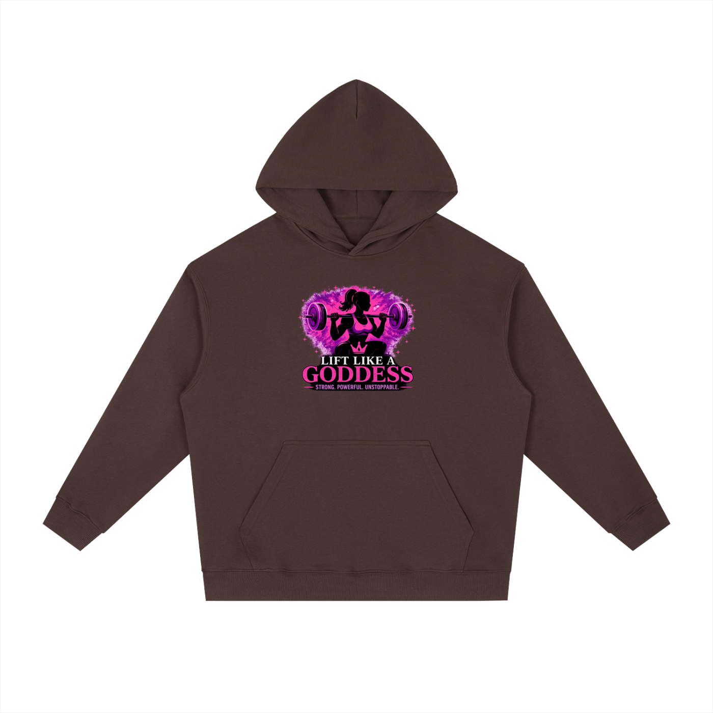 Lift Like a Goddess Essential Heavyweight Drop-Shoulder Hoodie