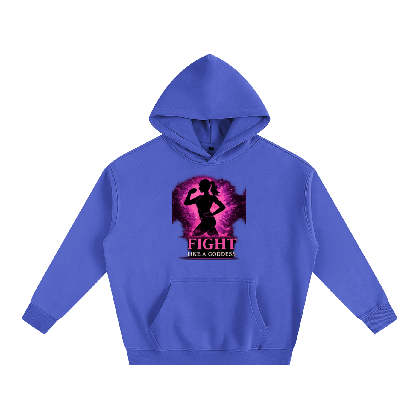 Fight Like A Goddess Oversize Fleeced Hoodie