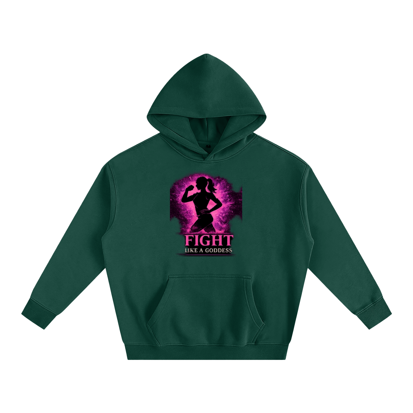 Fight Like A Goddess Oversize Fleeced Hoodie