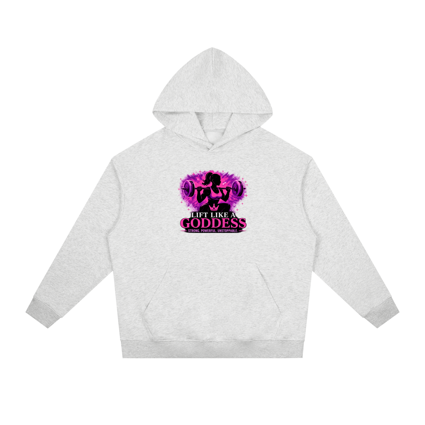 Lift Like a Goddess Essential Heavyweight Drop-Shoulder Hoodie
