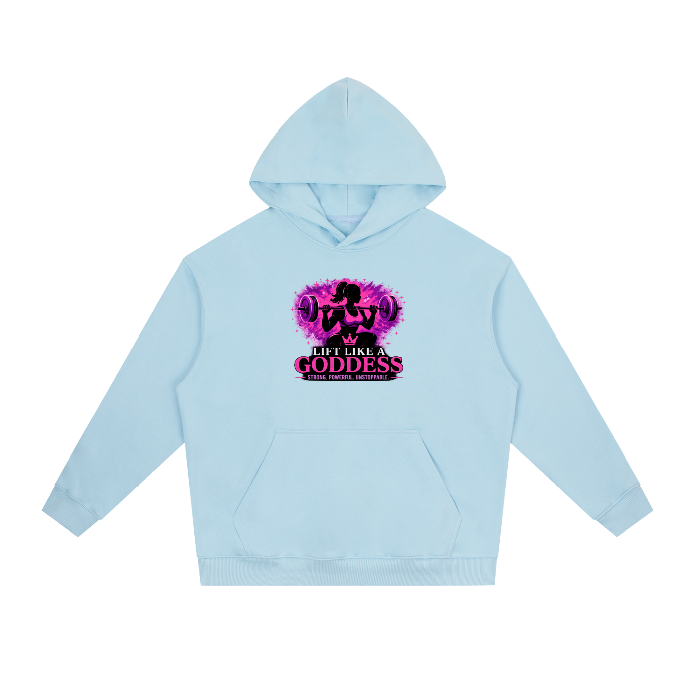 Lift Like a Goddess Essential Heavyweight Drop-Shoulder Hoodie